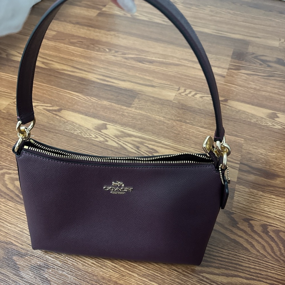 Coach Dark Merlot Shoulder Bag